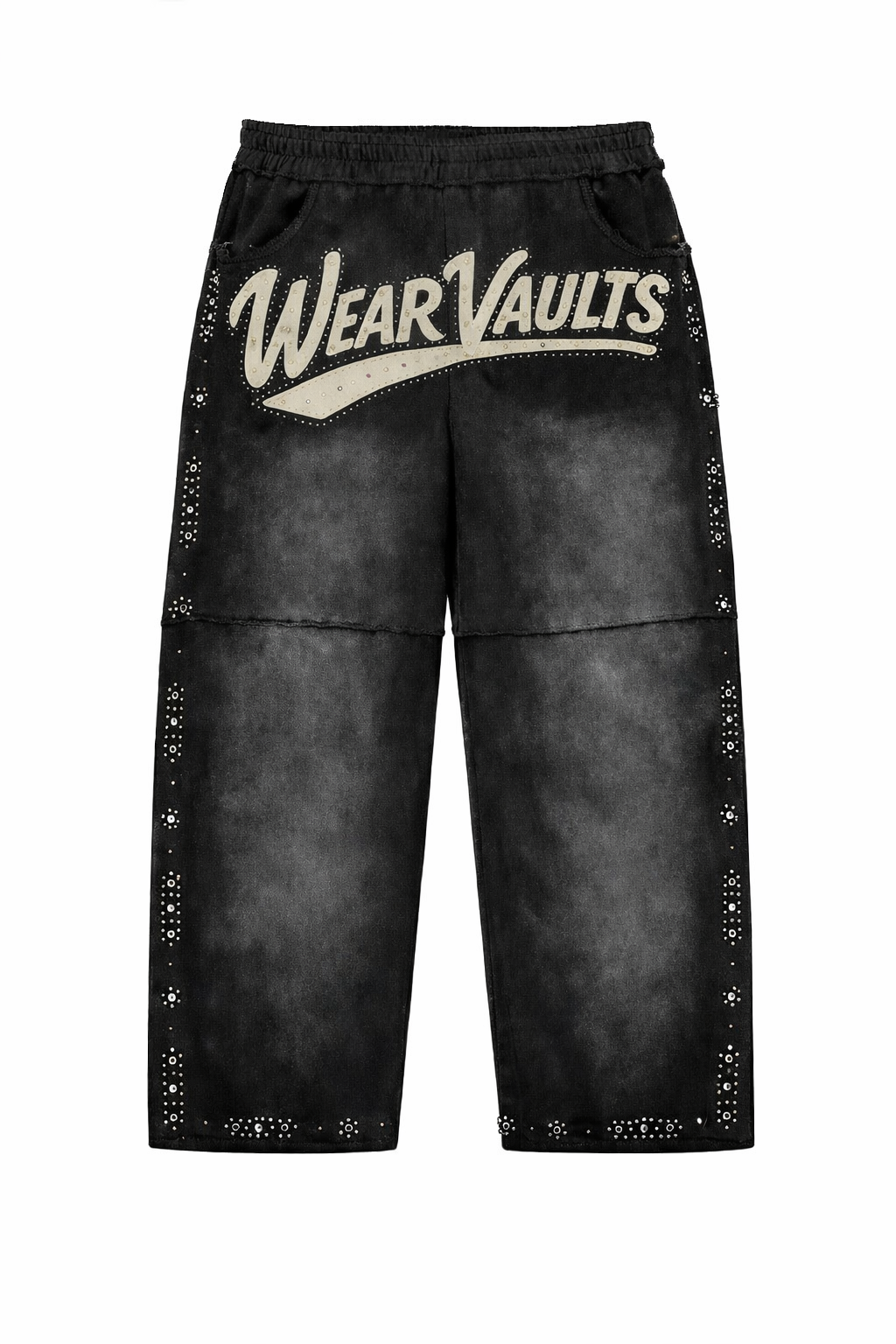 Midnight Studded Joggers