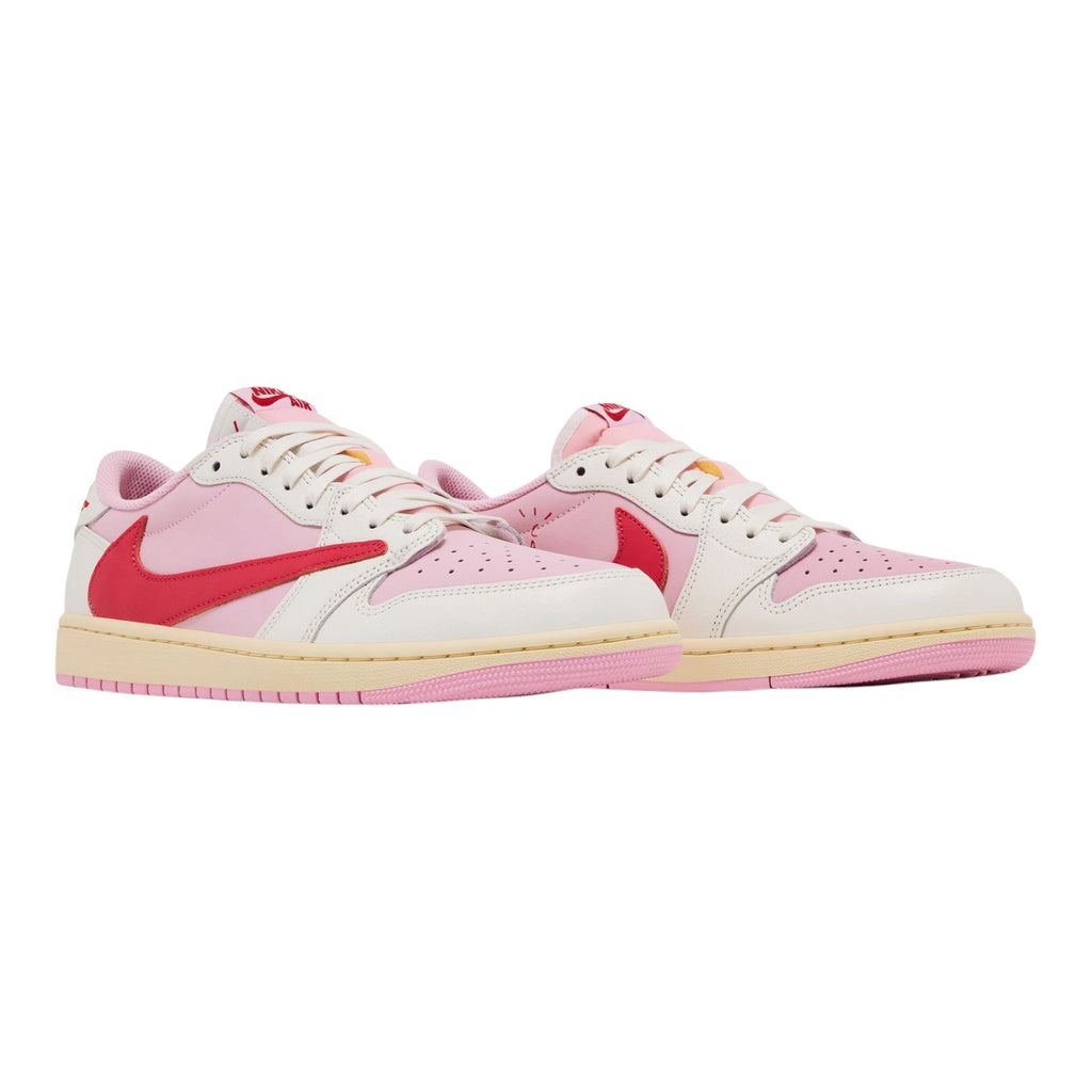 Travis Scott x Air Jordan 1 Retro Low OG 'Sail Tropical Pink