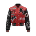 Wake Up and Be Fierce Varsity Jacket